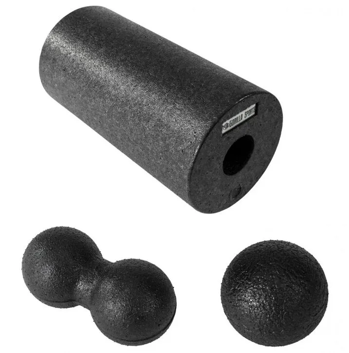 Gorilla Faciapakke - Foam Roller Massasjeball, Foamroller Gorilla Faciapakke - Foam Roller Massasjeball, Foamroller