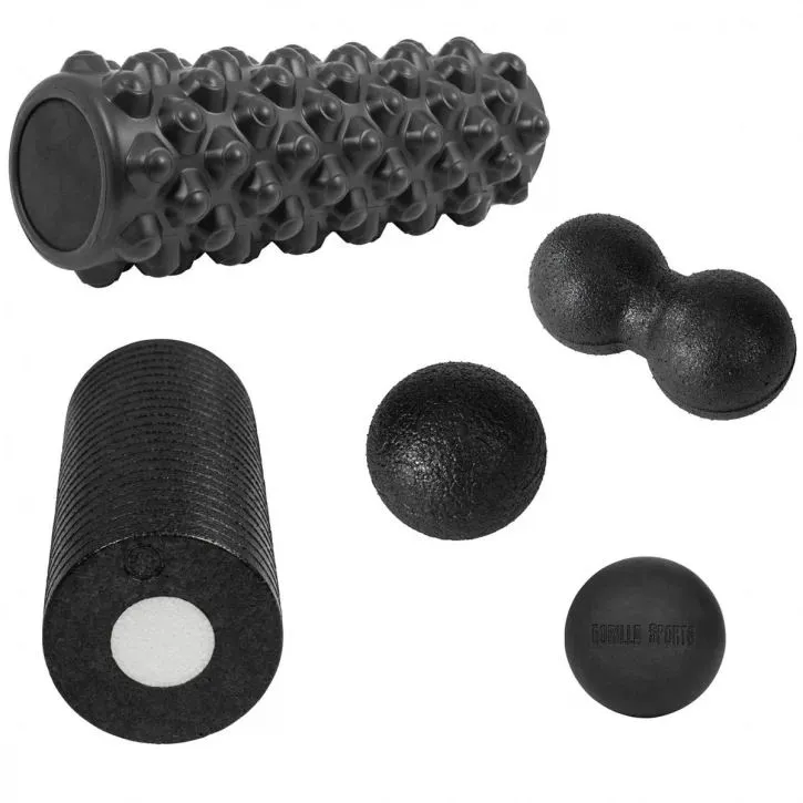 Gorilla Faciapakke - Foam Roller Massasjeball, Foamroller