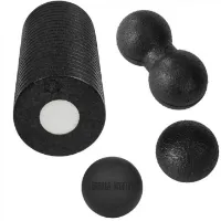 Gorilla Fasciapakken - Foam Roller Massasjeball, Foamroller Gorilla Fasciapakken - Foam Roller Massasjeball, Foamroller