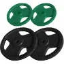 Gorilla Vektskiver Trigrip 31mm - 2x10kg 2x5kg, Vektpakke gummibelagt
