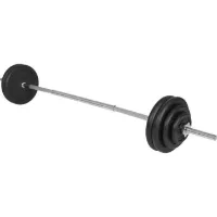 Gorilla Vektstangpakke 25/26 mm - 60 kg, Vektstangsett jern Gorilla Vektstangpakke 25/26 mm - 60 kg, Vektstangsett jern