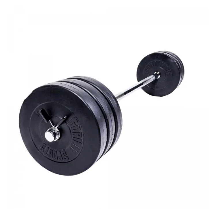 Gorilla Vektstangpakke Basic - 38 kg, Vektstangsett plast