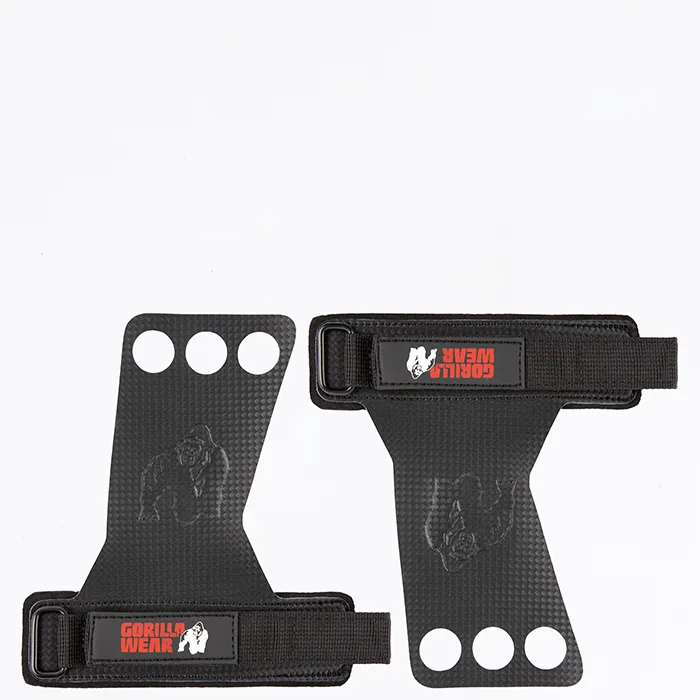Gorilla Wear 3-Hole Carbon Lifting Grips
