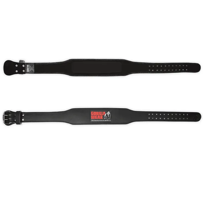 Gorilla Wear 4 Inch Padded Leather Belt