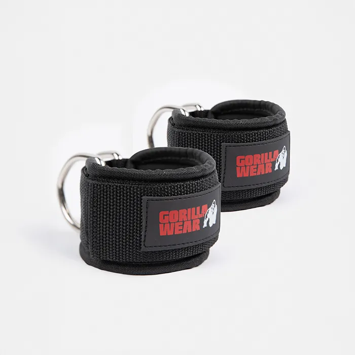 Gorilla Wear Ankelremmer, Svart, NOne Size Gorilla Wear Ankelremmer, Svart, NOne Size