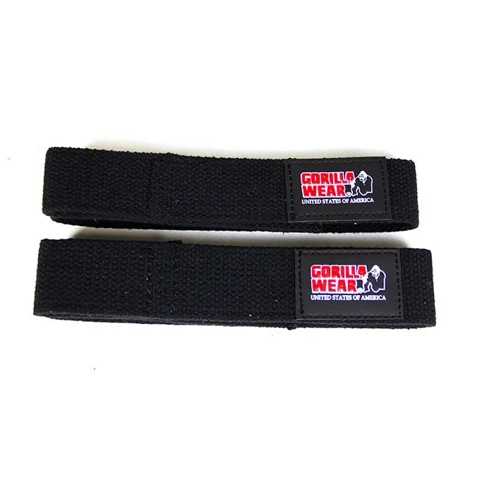 Gorilla Wear Lifting Straps, Svart, One Size Gorilla Wear Lifting Straps, Svart, One Size