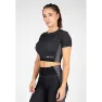 Gorilla Wear Selah Seamless Crop Top, Svart
