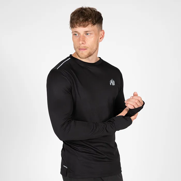 Gorilla Wear Washington Long Sleeve, Svart
