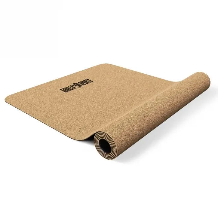 Gorilla Yogamatte Kork - 183x61x0,5cm, Yoga matte