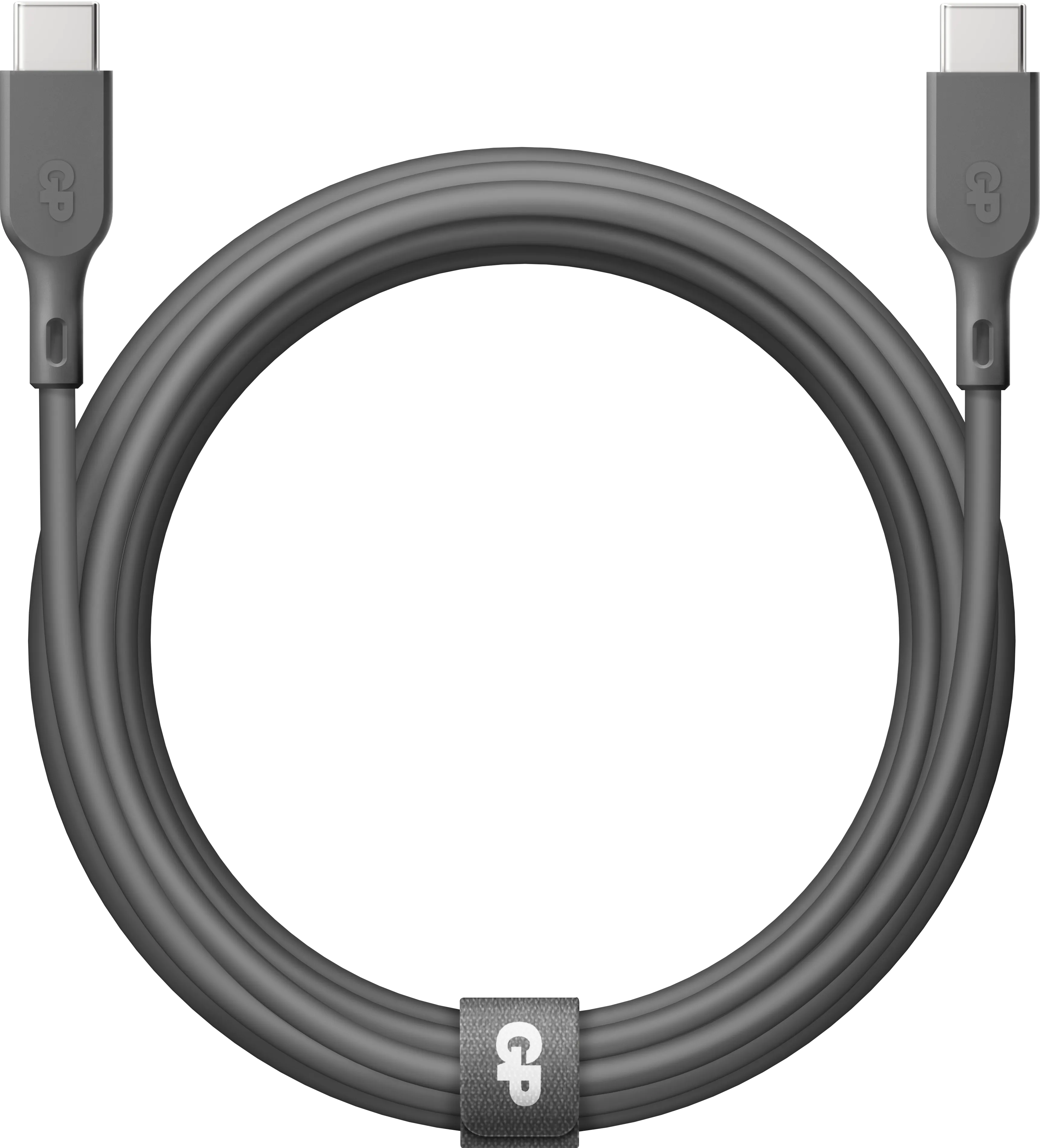 GP Essential Cable USB-C To USB-C 2m 100w, Grey, One Size