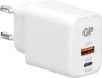 GP Wallcharger WM2B PD USB-A + USB-C, White, One Size