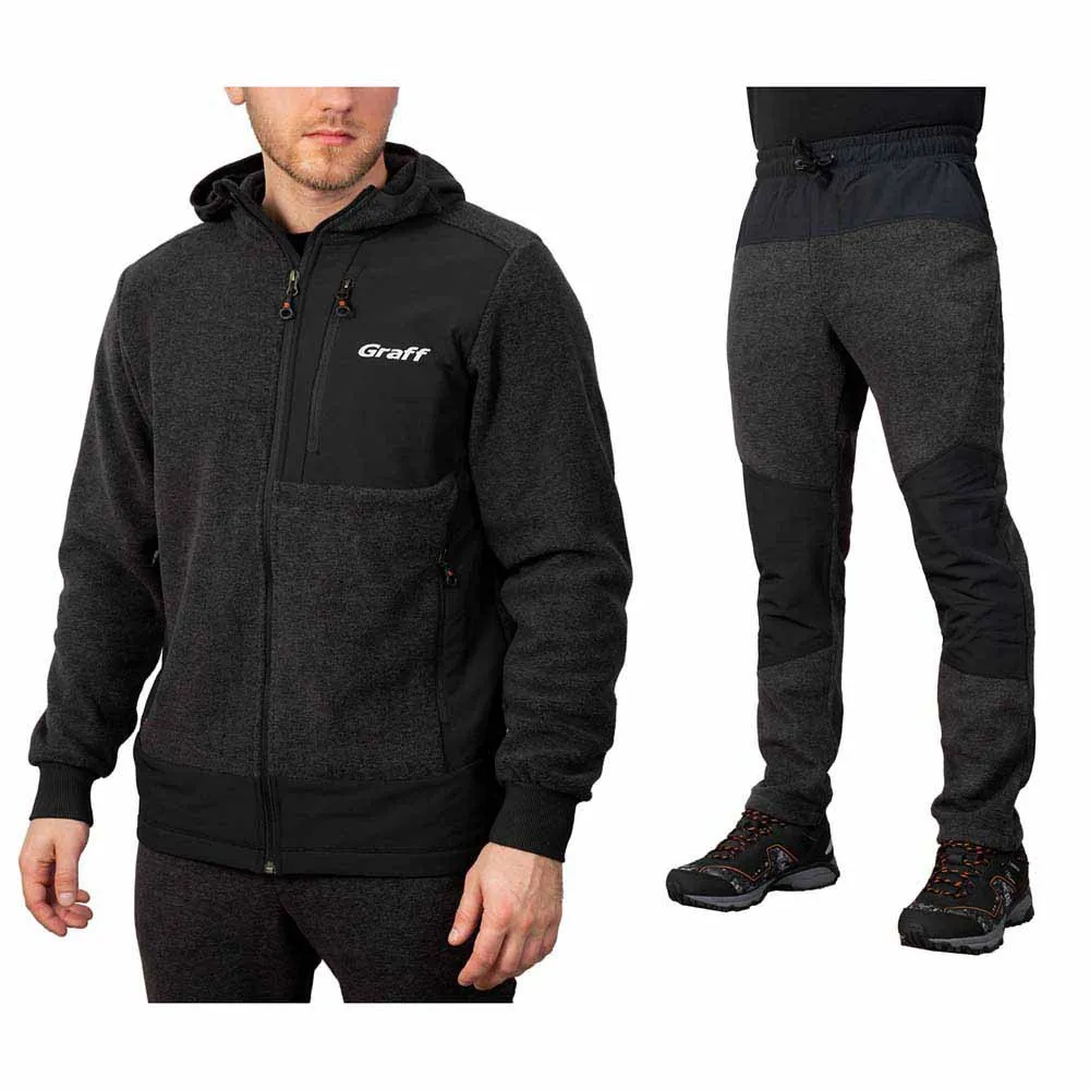 Graff Outdoor 233pbl Genser Med Hel Glidelås