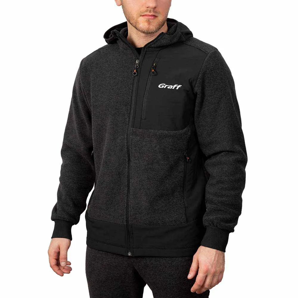Graff Outdoor 233pbl2 Genser Med Hel Glidelås
