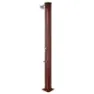 Gre Accessories Aluminium Rund Sol Dusj unisex, Brown, 32L