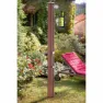 Gre Accessories Aluminium Rund Sol Dusj unisex, Brown, 32L