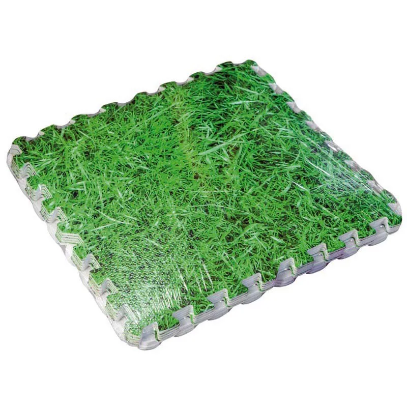 Gre Accessories Bassenggulvbeskytter 8 Mm 9 Enheter unisex, Grass, 50 x 50cm