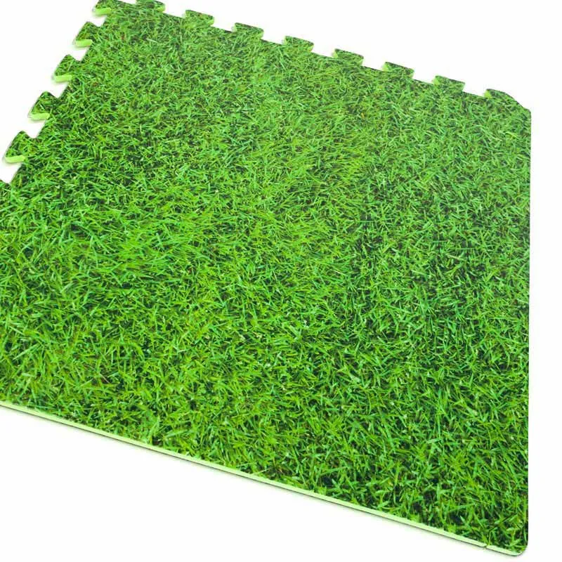 Gre Accessories Bassenggulvbeskytter 8 Mm 9 Enheter unisex, Grass, 50 x 50cm