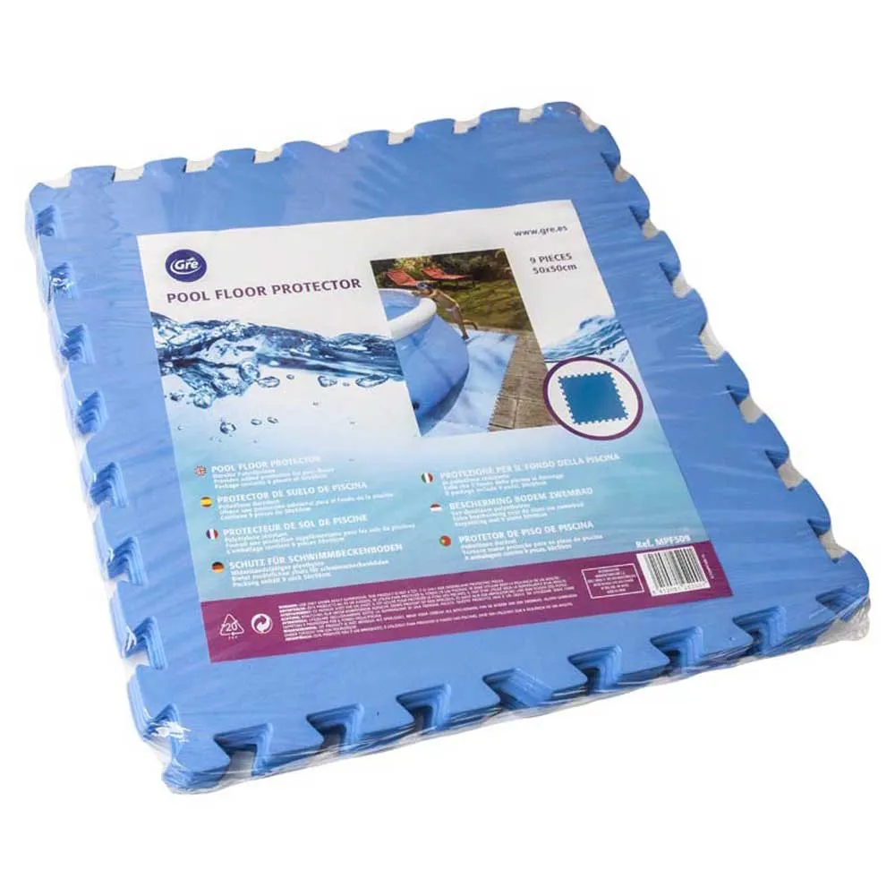 Gre Accessories Eske Med 60 Stk. Bassengbunnsbeskyttere 4.5 Mm 9 Enheter unisex, Blue, 50 x 50cm Gre Accessories Eske Med 60 Stk. Bassengbunnsbeskyttere 4.5 Mm 9 Enheter unisex, Blue, 50 x 50cm