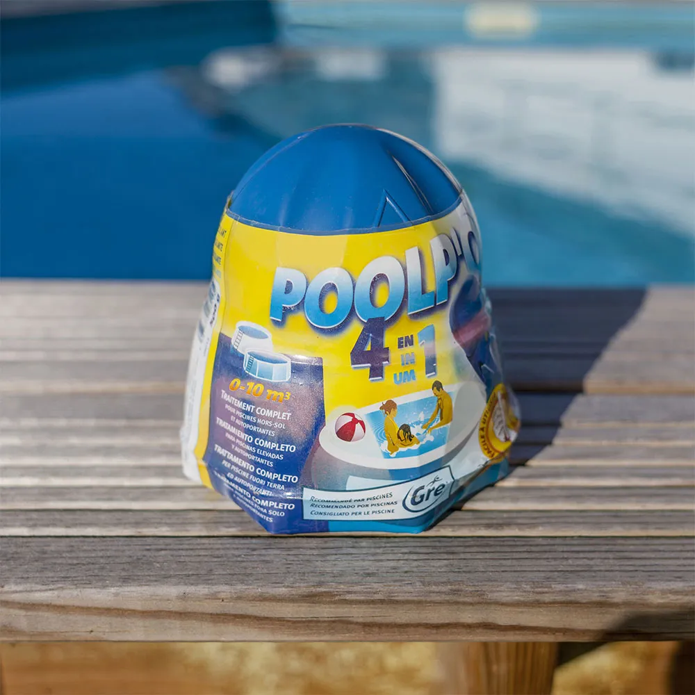 Gre Accessories Poolp´o ³ Multifunksjonsbehandling 4 Funksjoner 0-10 M unisex, Blue, 250g Gre Accessories Poolp´o ³ Multifunksjonsbehandling 4 Funksjoner 0-10 M unisex, Blue, 250g