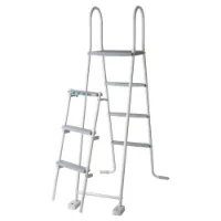 Gre Accessories Sikkerhet 3-trinns For Basseng Over Bakken 120-130 Cm unisex Gre Accessories Sikkerhet 3-trinns For Basseng Over Bakken 120-130 Cm unisex