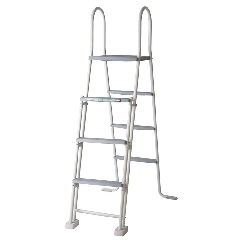 Gre Accessories Sikkerhet 3-trinns For Basseng Over Bakken 120-130 Cm unisex, Galvanized steel, One Size Gre Accessories Sikkerhet 3-trinns For Basseng Over Bakken 120-130 Cm unisex, Galvanized steel, One Size