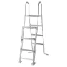 Gre Accessories Sikkerhet 3-trinns For Basseng Over Bakken 120-130 Cm unisex, Galvanized steel, One Size