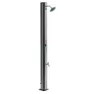 Gre Accessories Solcelledusj I Pvc Med Fotkran 35l unisex, Black / silver, 214cm