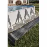 Gre Accessories Solfangeranlegg For Oppvarming Av Bassengvann, Black, 600 x 60cm