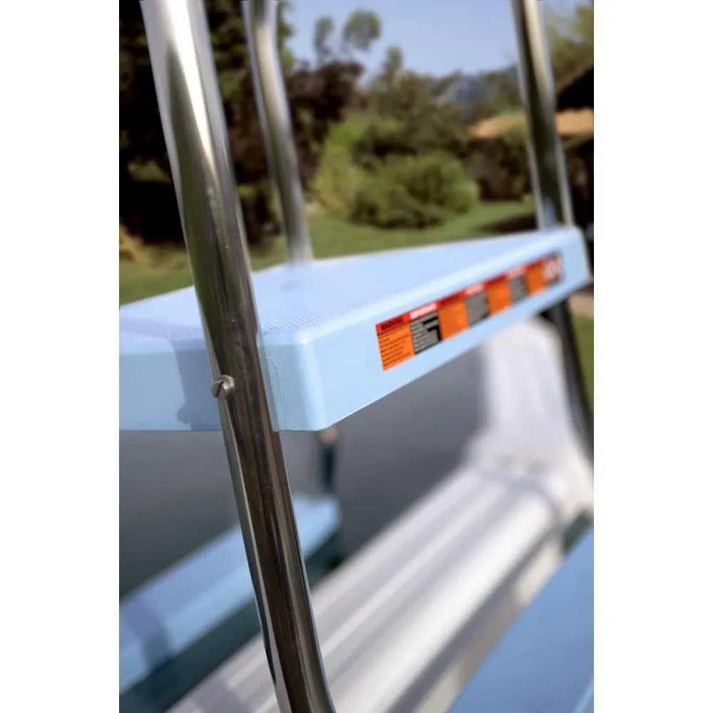 Gre Accessories Stige 2x4 Trinn unisex, Silver / blue, 142cm