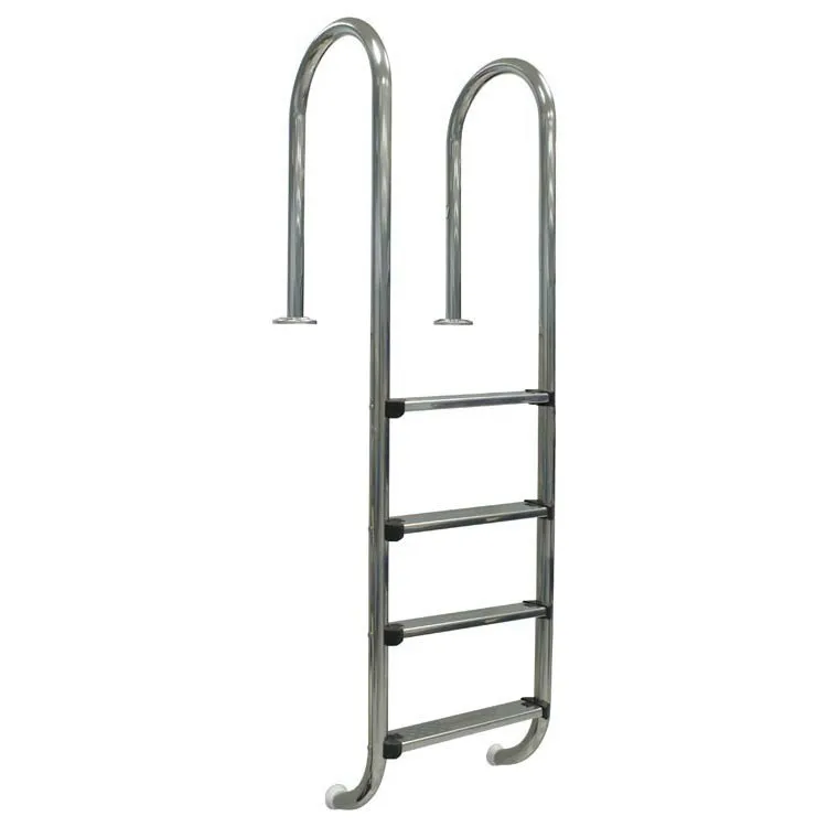 Gre Accessories Stige Til Nedgravd Basseng 4 Trinn unisex, Silver, One Size