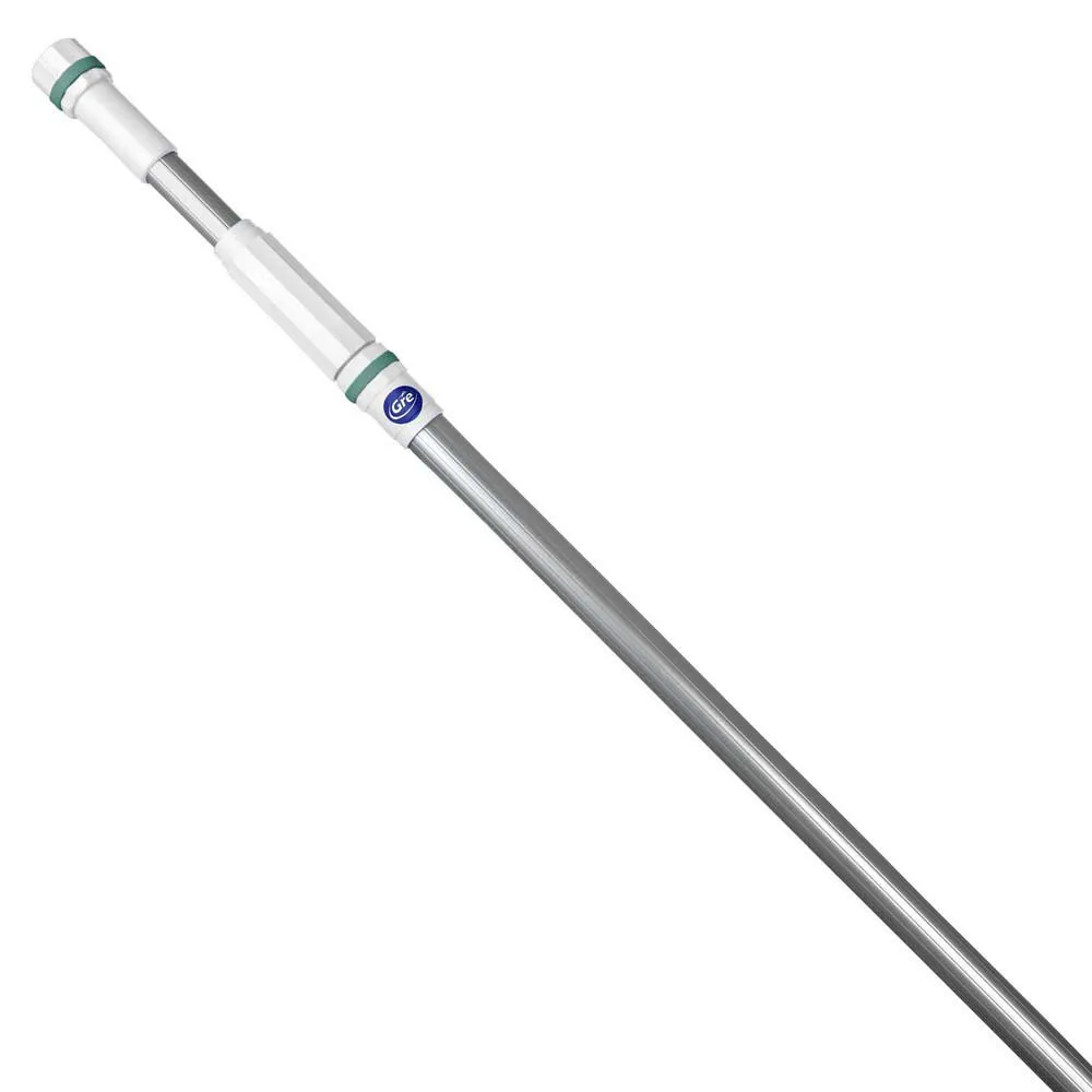 Gre Accessories Teleskophåndtak 2x2.4 Refurbished unisex, Silver, 4.8m
