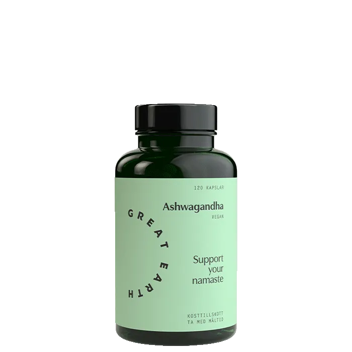 Great Earth Ashwagandha 120 kapsler
