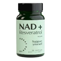 Great Earth NAD+ Resveratrol 30 kapsler