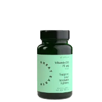 Great Earth Vitamin D3 Vegan 60 kapsler Great Earth Vitamin D3 Vegan 60 kapsler