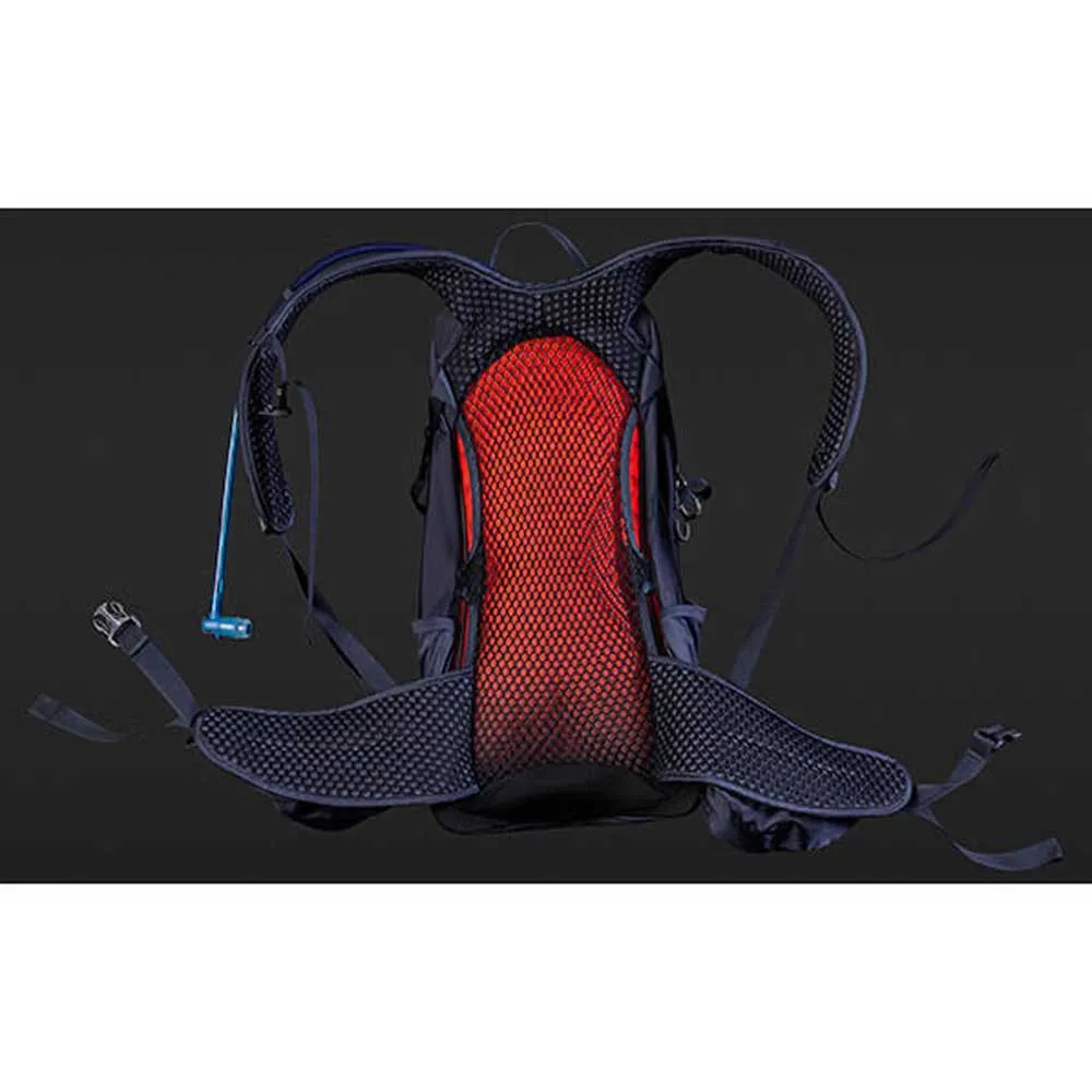 Gregory Salvo 16l H2o + 3l Hydreringssekk, Ozone black, One Size