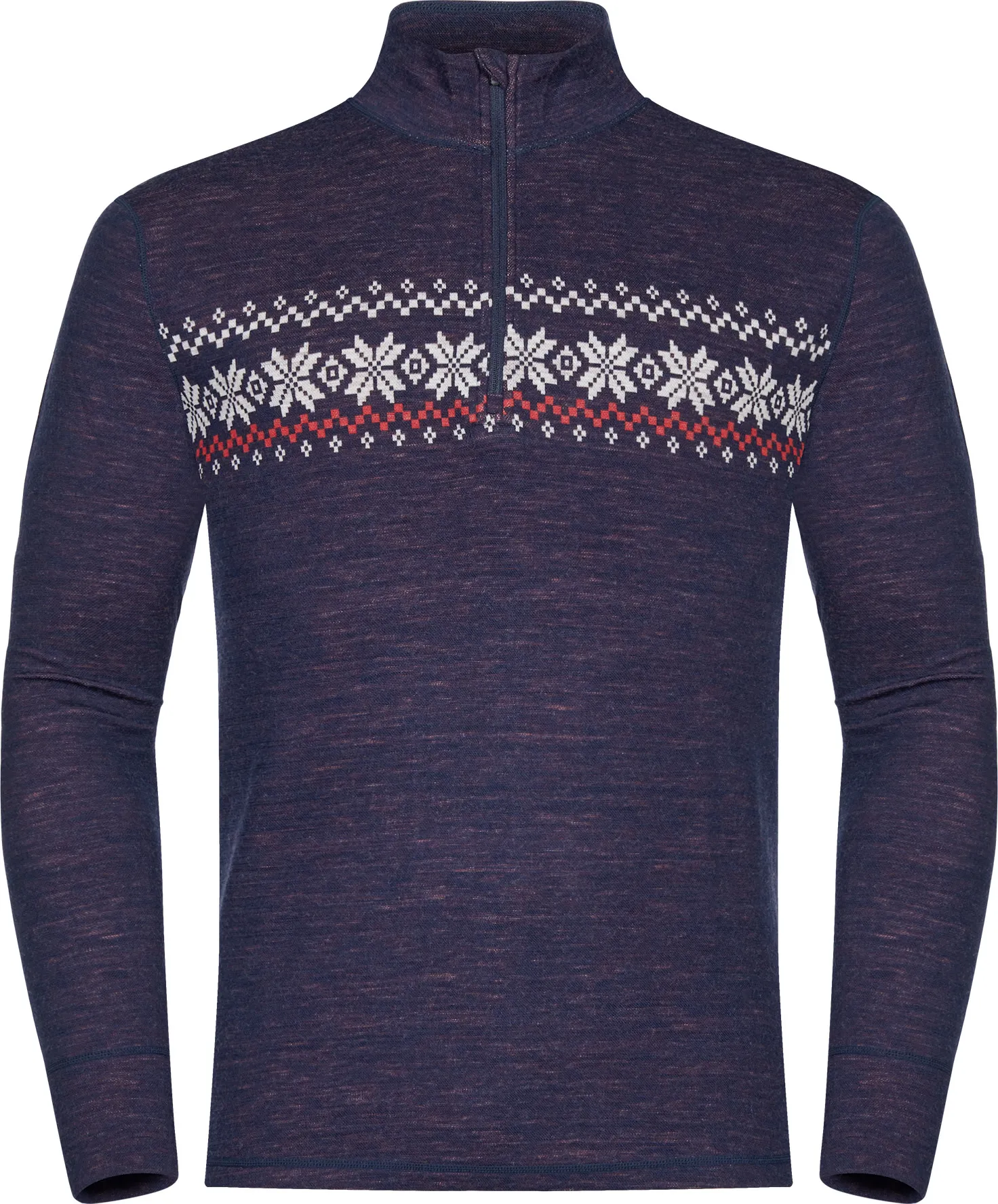 Gridarmor Men's Snøkrystal Jacquard Ullgenser