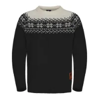 Gridarmor Men's Snøkrystall Round Neck Ullgenser