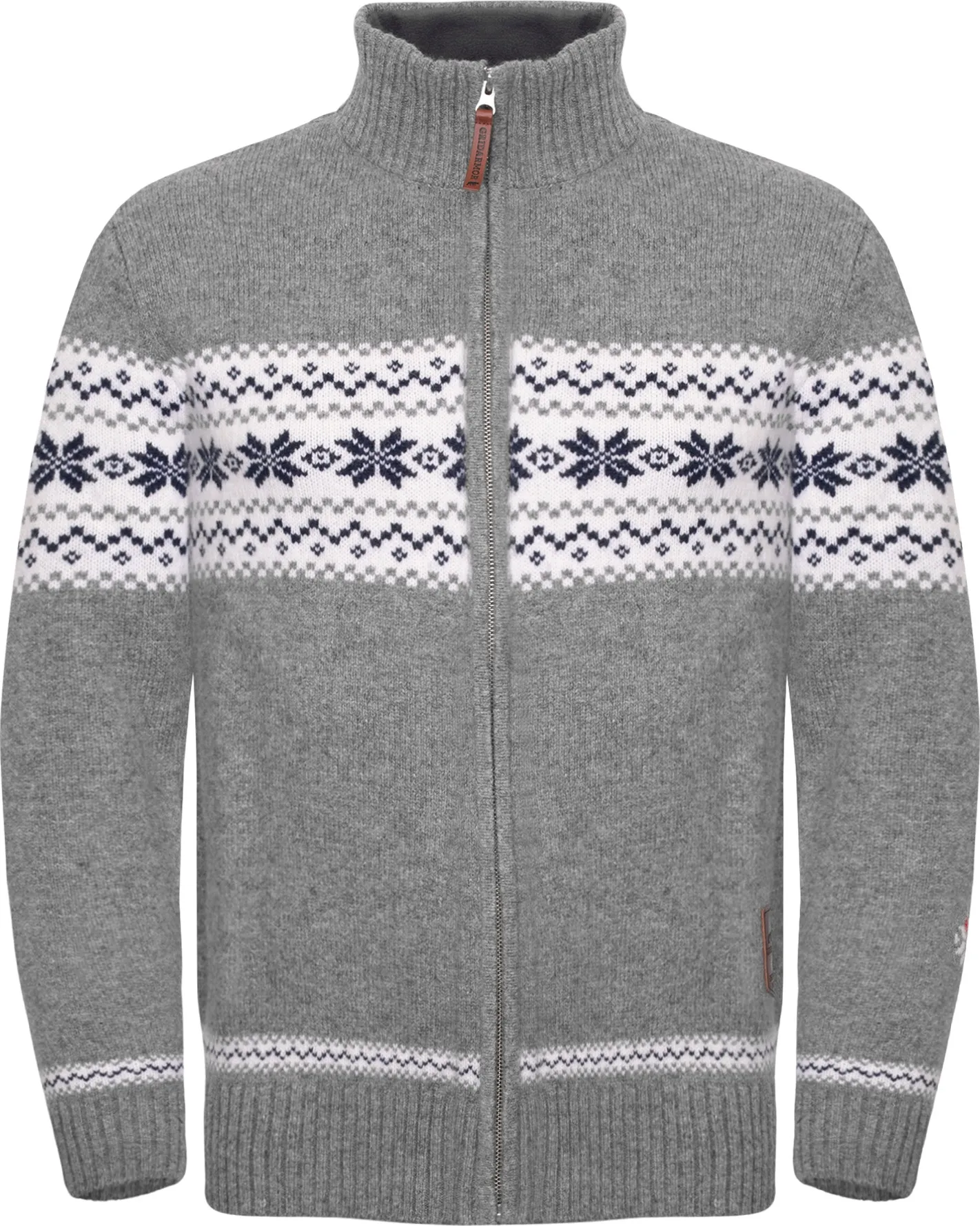 Gridarmor Men's Snøstjerne Full Zip Ullgenser Gridarmor Men's Snøstjerne Full Zip Ullgenser