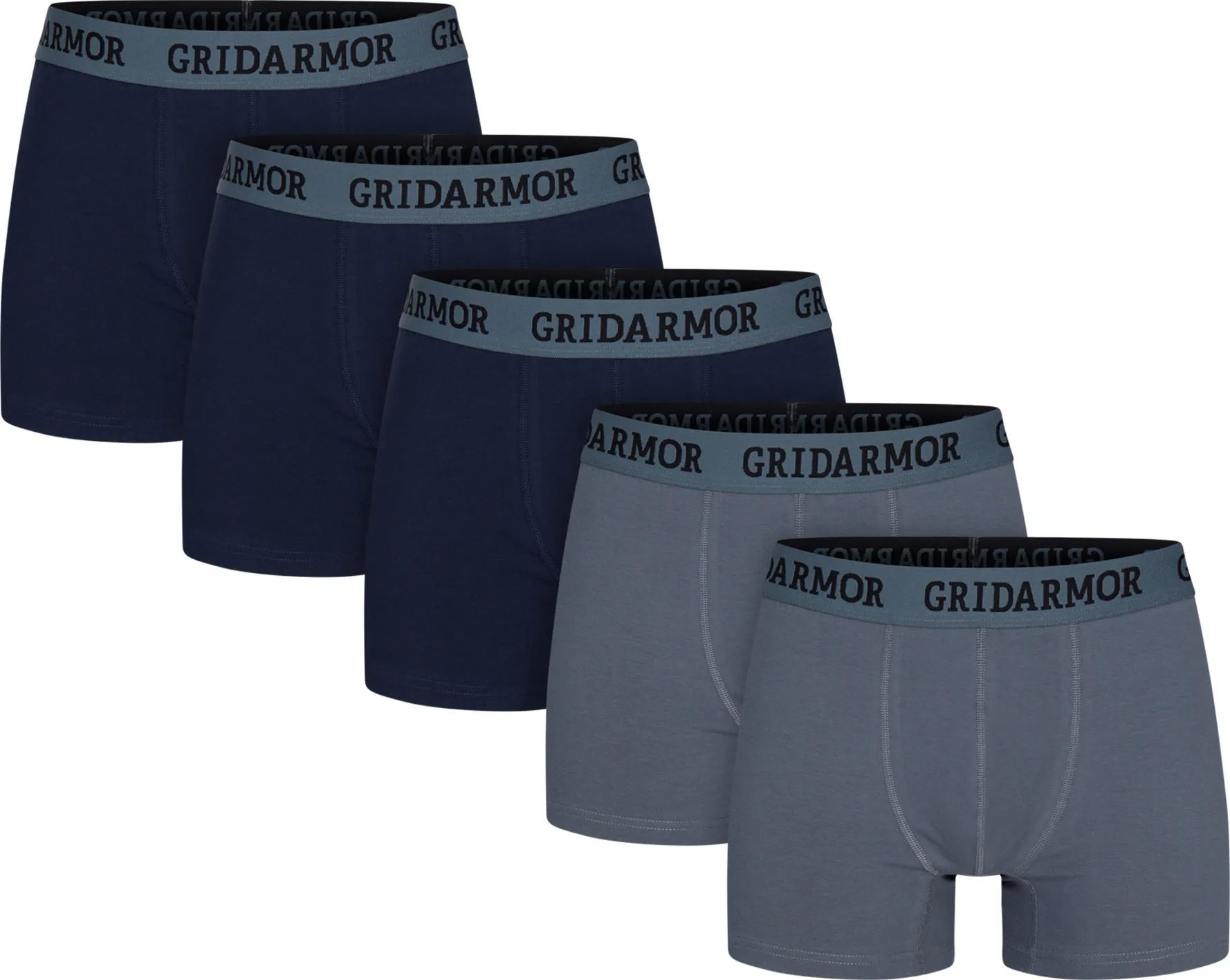 Gridarmor Men's Steine 5p Cotton Boxers 2.0