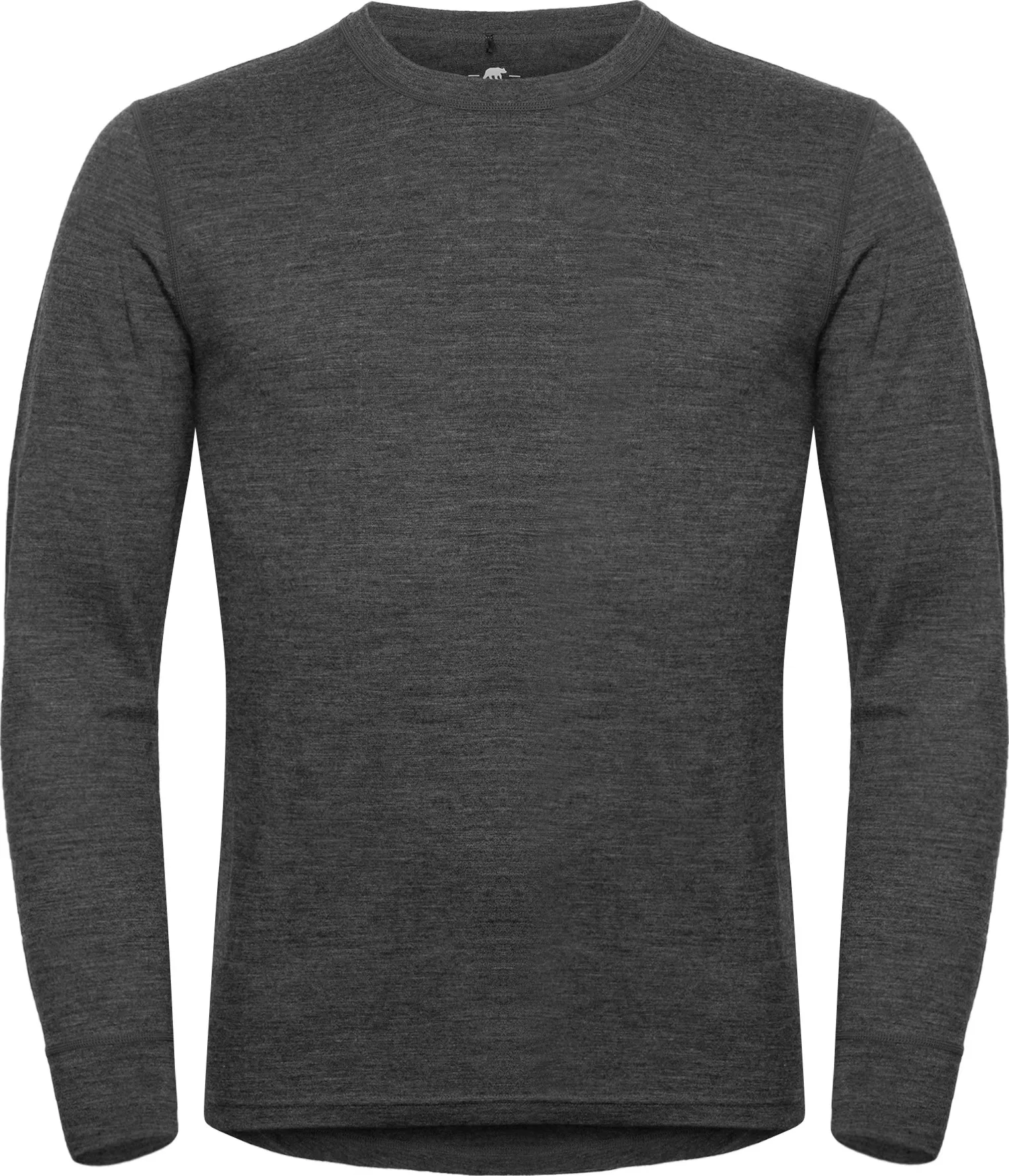Gridarmor Men's Viks Wool Base layer Set, Dk. greymelange
