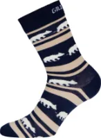 Gridarmor Striped Bear Merino Socks