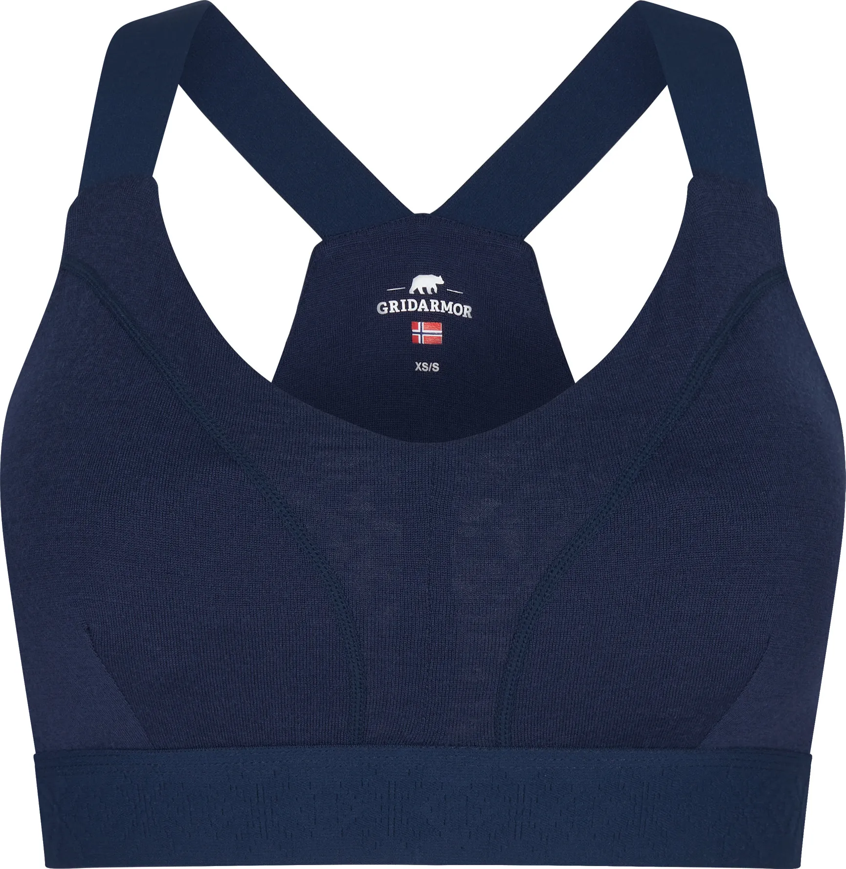 Gridarmor Women's Finse Merino Top 2.0, Navy blazer Gridarmor Women's Finse Merino Top 2.0, Navy blazer