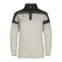 Gridarmor Women's Snøkrystall Half Zip Ullgenser