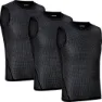 GripGrab 3pak Ultralight Mesh superundertøy uten ermer