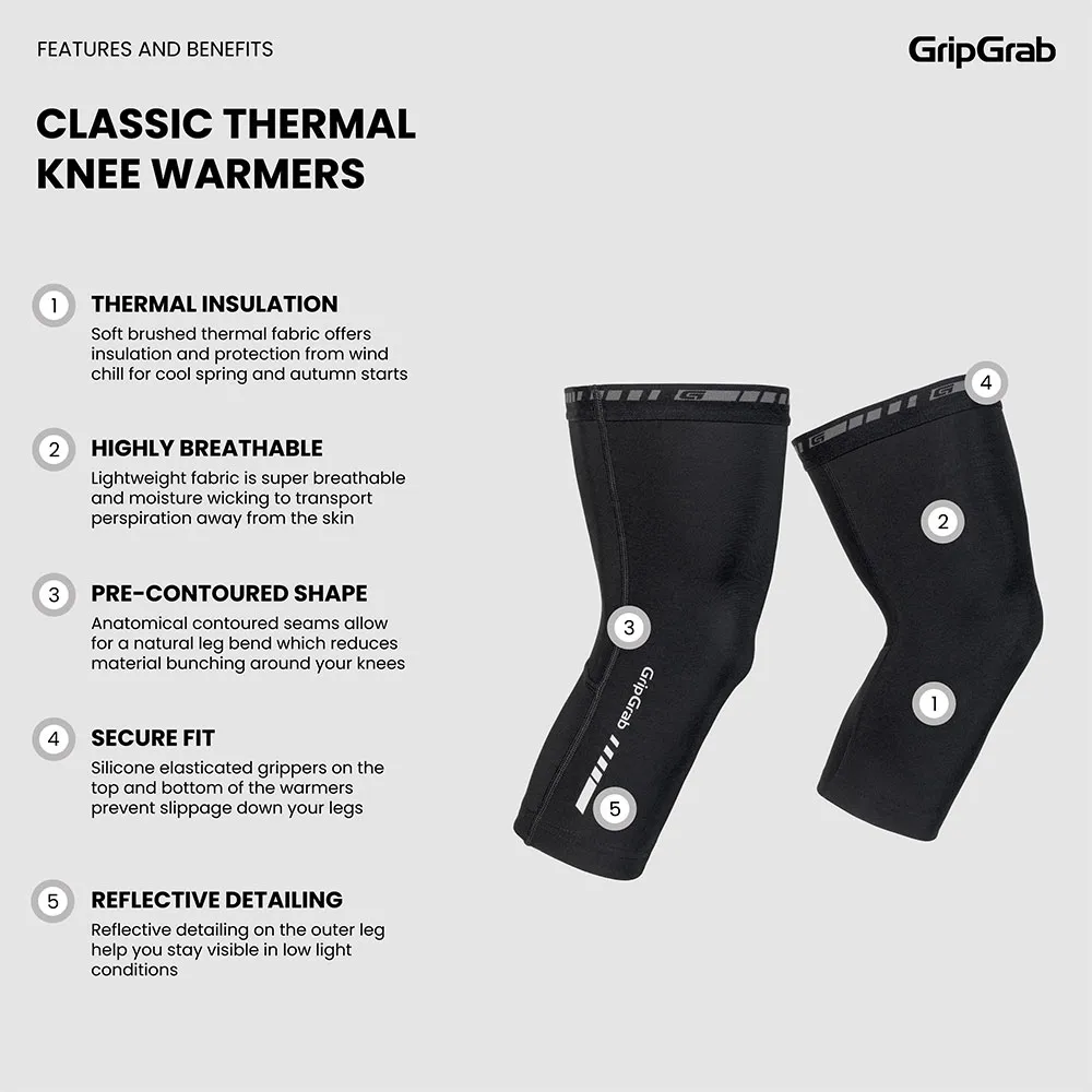 GripGrab Classic Thermal Knevarmere GripGrab Classic Thermal Knevarmere