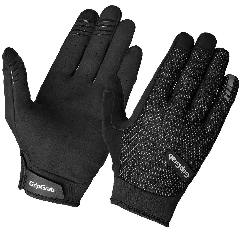 GripGrab Descent Guarded sommerhansker med lange fingre