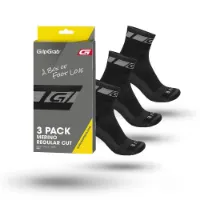 GripGrab Merino Regular 3-Pack Sokker
