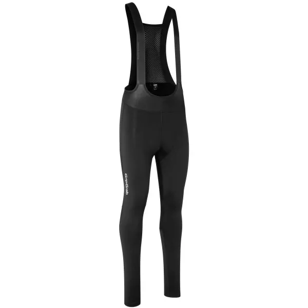 GripGrab PACR bibtights vannavvisende med pute sort dame GripGrab PACR bibtights vannavvisende med pute sort dame