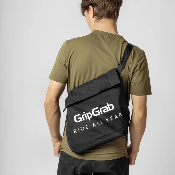 GripGrab R.A.Y. Musette Bag, Black, One Size GripGrab R.A.Y. Musette Bag, Black, One Size