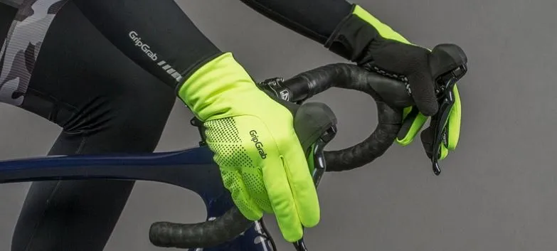 GripGrab Ride Water Hi-Vis Sykkelhansker